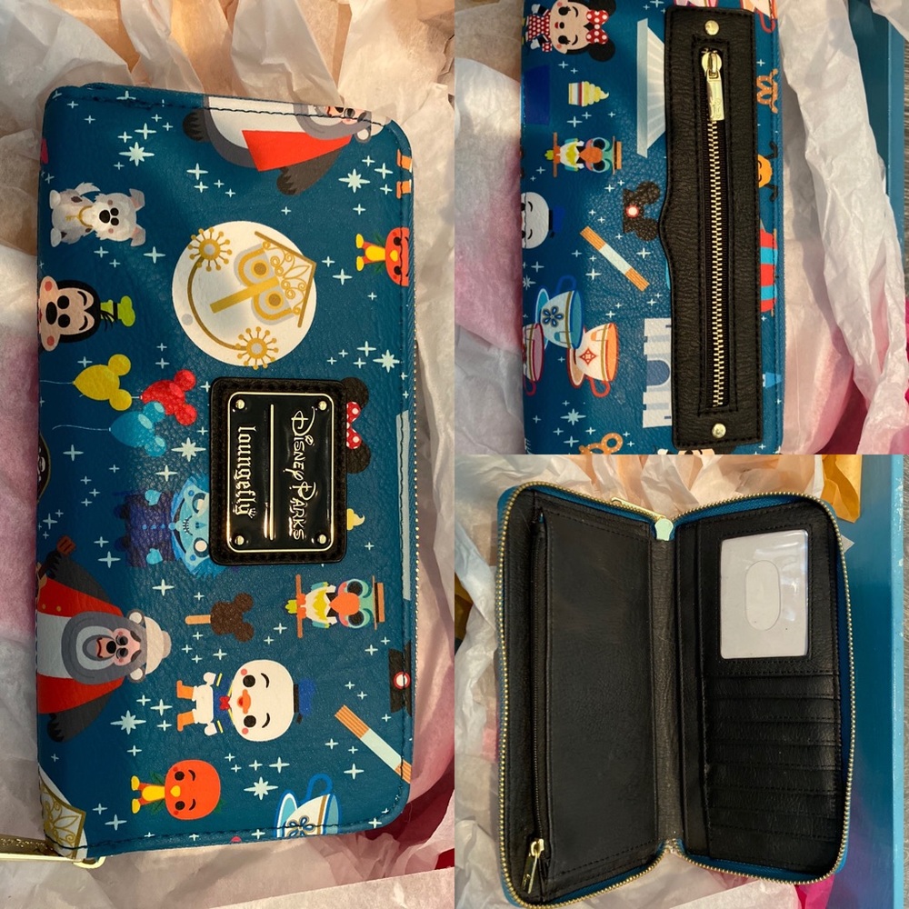 Disney Park Icons Loungefly Wallet